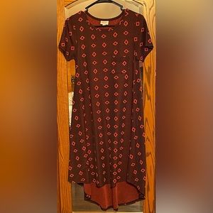 Brand- LuLaRoe Size- XXS Color- Brown & Burnt Orange
